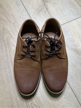 Borelli • Kids Casual Brown Lace-Up Shoes Size 1